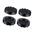 thumbnail image 2 of 4 almohadillas antivibración para lavadora de silicona antideslizante y a prueba de golpes. Negro, 2 of 9