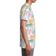 thumbnail image 6 of Wukai Zebra Colourful Youth Unisex Short Sleeve T-Shirt for Boys, Girls, Teens, and Kids-Small, 6 of 7