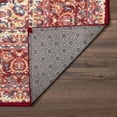 thumbnail image 4 of My Magic Carpet 3'x5' Machine Washable Non-Slip Kitchen Entryway Area Rug - Kenya Ruby, 4 of 6