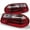 Red Clear Lens, variant on AKKON - For 96-02 Benz W210 E-Class Red Clear Lens LED Tail Brake Lights Lamp Set Pair