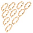 thumbnail image 2 of 10PCS Round Hollow Frame Pendants for DIY Jewelry Making Findings Crafting SuppliesGold, 2 of 14