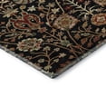thumbnail image 3 of Addison Rugs Mayfield Premium Machine Washable Transitional Floral Black Rectangle Rug, 8' x 10', 3 of 6