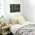 thumbnail image 5 of Balery Tropical Tribe Mask Pattern Canvas Decorative Picture – 30x40in Premium Wall Art, Modern Canvas Print for Home Decor（Horizontal）, 5 of 6