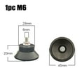 thumbnail image 1 of Air Compressor Accessories Air Compressor Foot Pad Shockproof Components Replace M6, 1 of 8