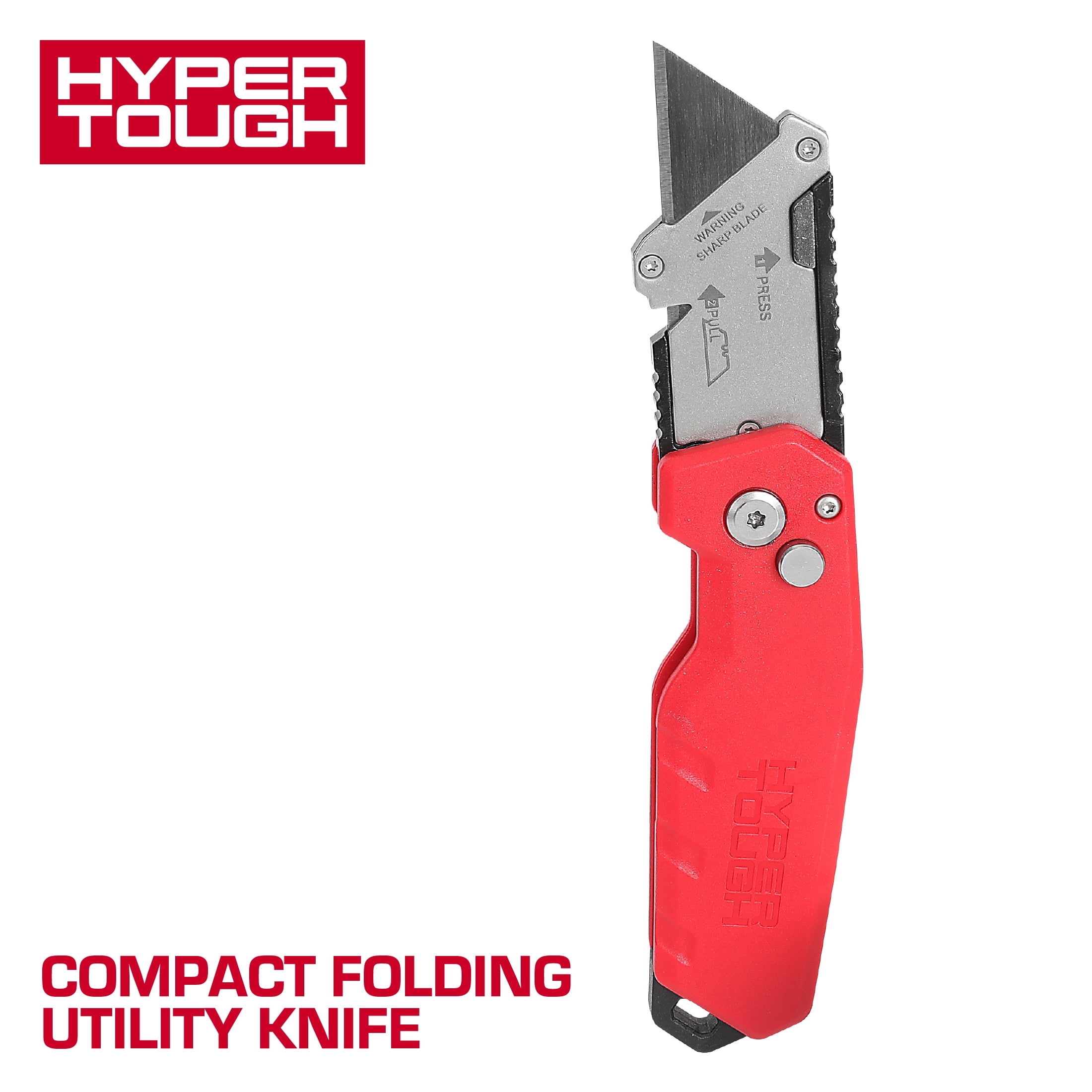Hyper Tough 7-in-1 Multi-function Lockback Utility Knife - Walmart.com