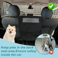 thumbnail image 6 of Unique Bargains Dog Car Net Barrier Mesh Design for Air Flow for Trucks SUV Vehicle Black, 6 of 7