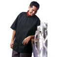 thumbnail image 1 of Uncommon Threads 0428-0104 Manteau de Chef Calypso Noir - Grand, 1 of 1