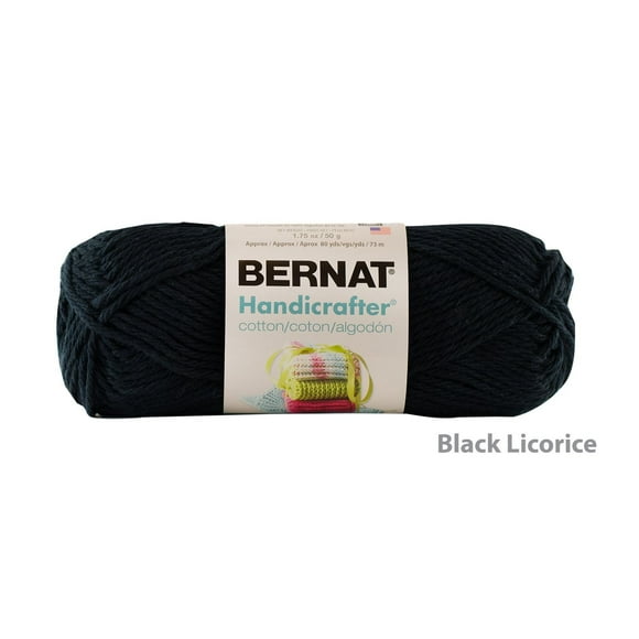 Bernat® Handicrafter® Yarn, Cotton #4 Medium, 1.75oz/50g, 80 Yards