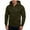 #01Army Green, variant on Drmagiyhm Mens Zip Up Hoodie Fleece Lined Zipper Hoodies Fleece Lined Warm Sweatshirt Coat Zip-Up Fuzzy Jacket Fashion Winter Coat with Pockets Army Green 2XL