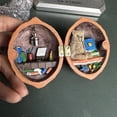 thumbnail image 5 of Walnut Bookstore Miniature Resin Decoration Ornament For Home,Decoration*1 Clearance, 5 of 5