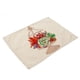 thumbnail image 1 of Hermoso patrón de impresión de plantas Mantel individual con aislamiento térmico Tapete de mesa para vajilla (MP0002-3), 1 of 1