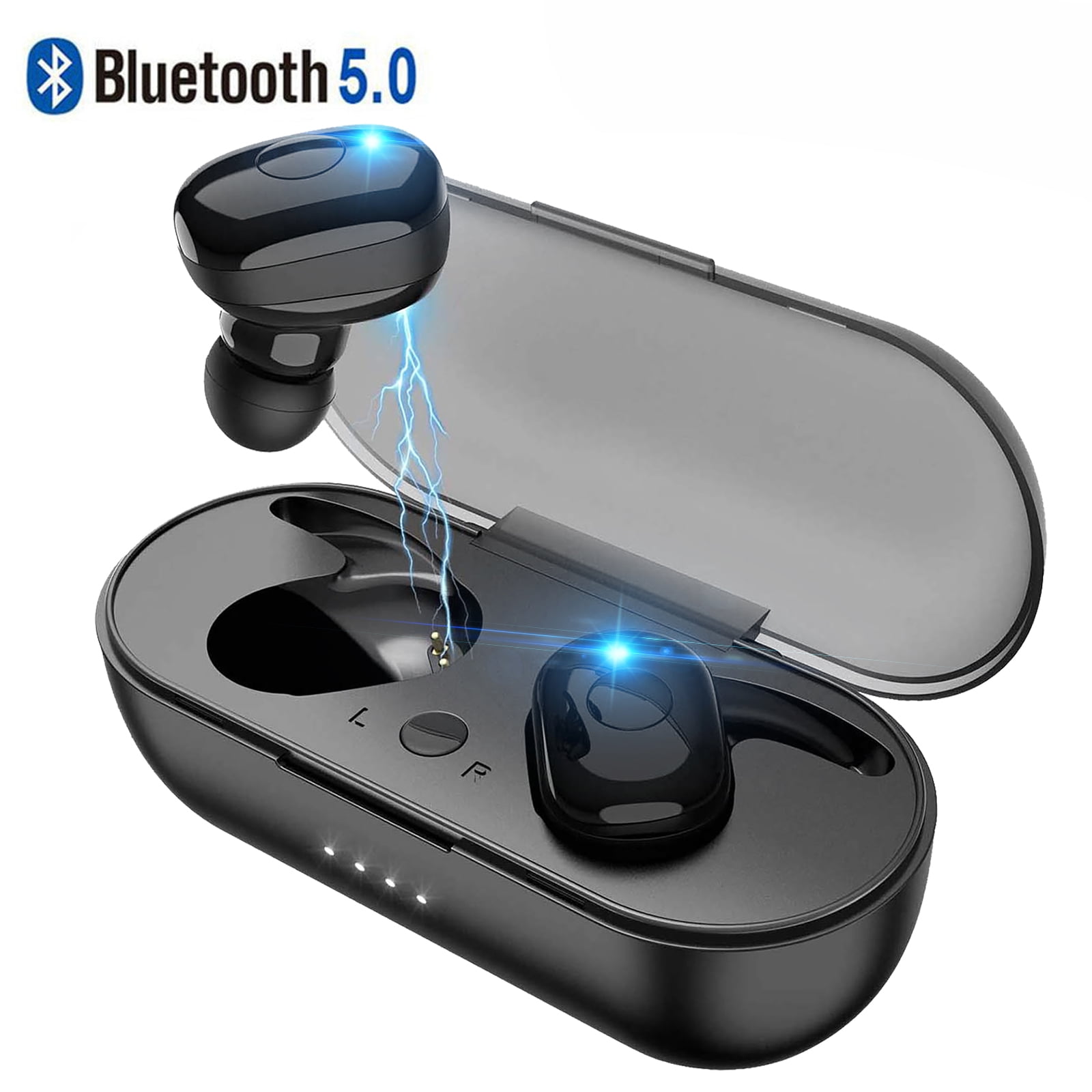 True Wireless Earbuds, Bluetooth V5.0 HiFi Sound Wireless Bluetooth