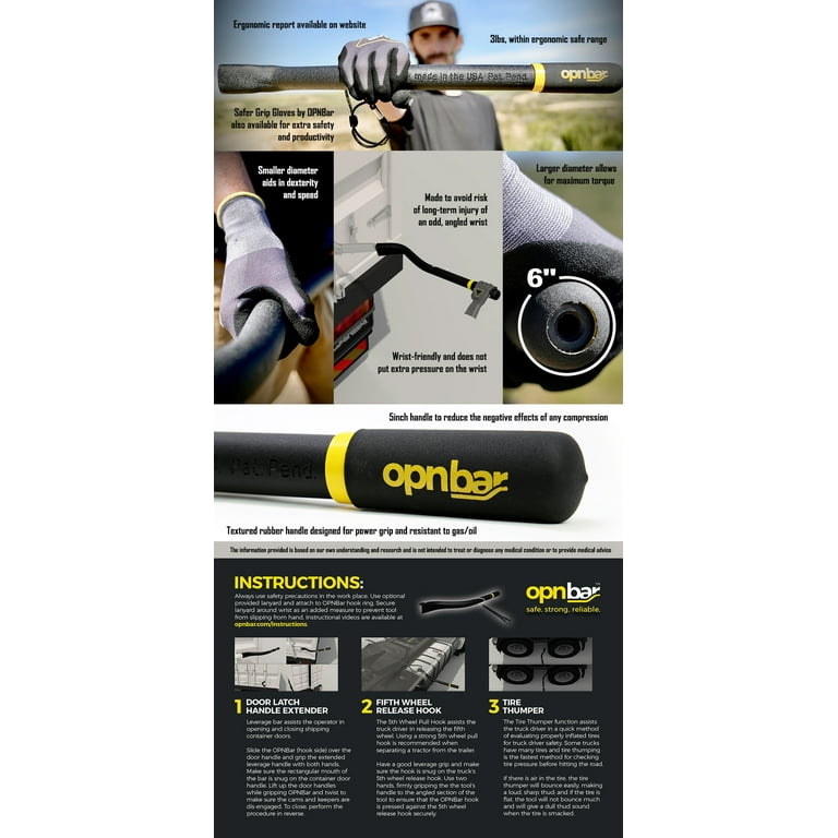 EasyOpen Leverage Bar For Shipping Container Doors USA, 56 OFF