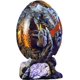 thumbnail image 1 of Adornos De Huevo De Dragón De Lava, Huevo De Dragón De Resina Transparente De Cristal, Escultura Hecha A Mano Recuerdo De Dragón De Bolsillo De Fuego para Adornos De Escritorio Exquisito Único, 1 of 5