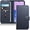 Navy, variant on JETech Wallet Case for Samsung Galaxy A15 5G / 4G 6.5-Inch, Shockproof PU Leather Magnetic Flip Cover with Card Holder, Stand Feature and Full Camera Protection (Black)