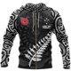 thumbnail image 3 of Sudadera con capucha y estampado 3D de helecho rojo maorí de Nueva Zelanda para hombre, novedad, sudaderas con capucha y sudaderas, abrigo deportivo con capucha, 3 of 5