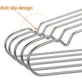 thumbnail image 6 of Lvelia 20 Packs Heavy Duty Metal Stainless Steel Hangers, Clothes Hangers for Clothing, Coats, Shirts, Jackets, Suits, 6 of 10