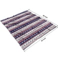 thumbnail image 4 of Dark Blue Christmas Reindeer and Donkey Pattern Blanket,Comfortable Soft Lamb Wool Throw Blanket,All Season,Warm Lightweight Blankets for Sofa Bed Couch Living Room Chair,50"x60", 4 of 4