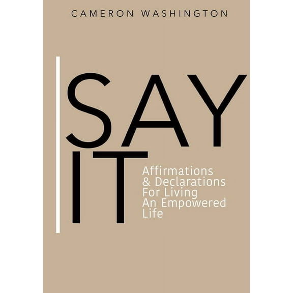 Say It, (Paperback)