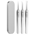 thumbnail image 3 of Pinzas para eliminar puntos negros con clip de 5 celdas súper afiladas, pinzas para el acné, agujas especiales para el acné en salones de belleza, 3 of 5