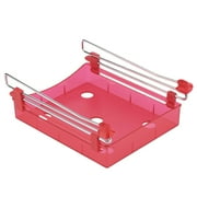 Lightweight Unique Fridge Spacer Layer Storage Rack Slide Under Shelf Fresh Holder