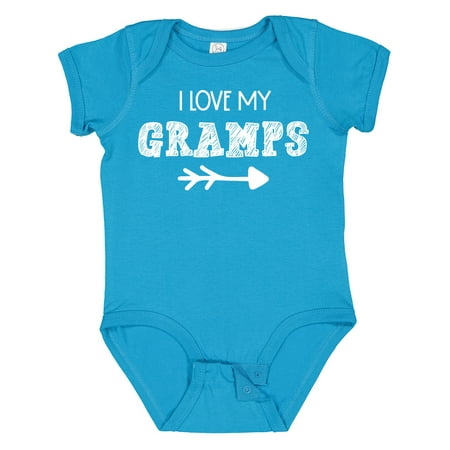 

Inktastic I Love My Gramps with Arrow Gift Baby Boy or Baby Girl Bodysuit