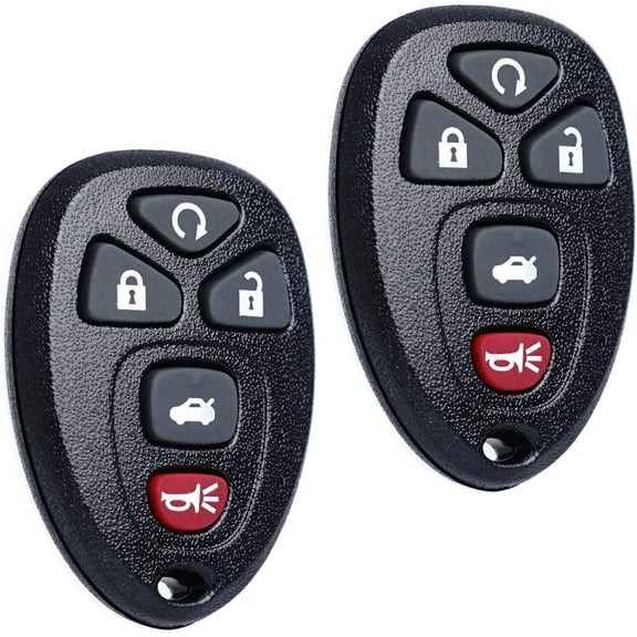 Key Fob Remote Replacement Fits for Chevy Impala 2006 2007 2008 2009 2010 2011 2012 2013 Cadillac DTS Buick Lucerne 2006-2011 Chevrolet Monte Carlo 2006-2007 Keyless Entry Remote Start Control