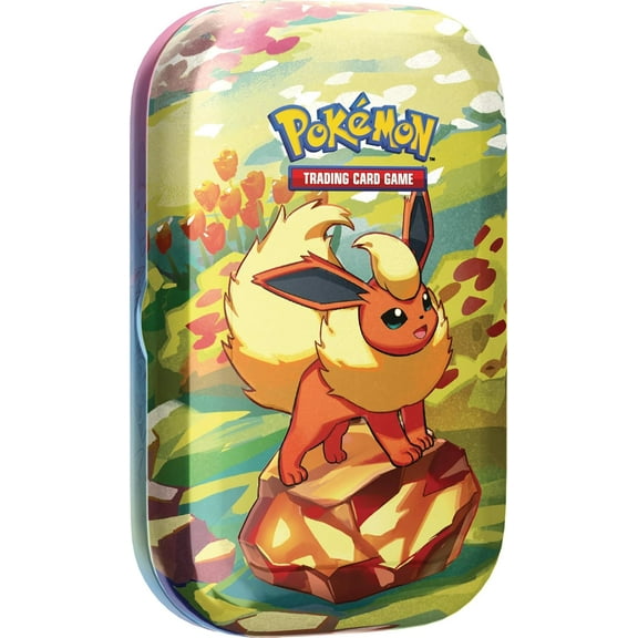 Pokémon TCG: Scarlet & Violet —Prismatic Evolutions Mini Tin – Flareon