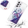thumbnail image 5 of Compatible with Samsung Galaxy A23 5G Case Liquid Glitter Cute Stylish Slim Silicone Quicksand Sparkle Shockproof Protective for Women Girls Case for Samsung Galaxy A23 5G Wind Chimes YB, 5 of 12