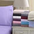 thumbnail image 2 of Superior Light Weight and Super Soft Brushed Microfiber, Wrinkle Resistant Sheet Set with Cloud Embroidery, 2 of 2