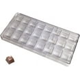 thumbnail image 3 of Chocolate World CW1630 Polycarbonate Chocolate Mold with 24 Square Cavities, Each 26mm x 26mm x 18.5mm High, 3 of 4