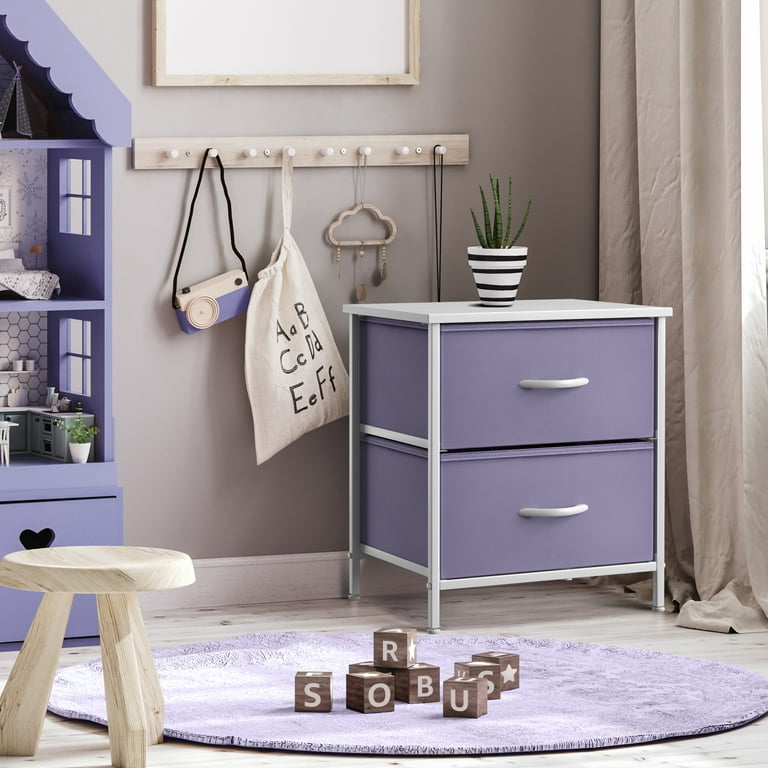 Purple nightstand 2024