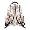 thumbnail image 2 of HELLHERO Capybara Tulip School Bag with Lightweight Breathable Book Bag, Padded Shoulder Strap 17 Inch Travel Bags for Kindergarten Back to School Elementary School, 2 of 8