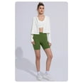 thumbnail image 5 of Women Long Sleeve Sun UV Protection Shirt UPF 50+ Zip Up Jacket Outdoor Coat, 5 of 6