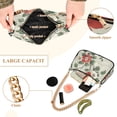 thumbnail image 2 of FORMRS Womens Shoulder Bag with Chain Strap Clutch Purse Cute Tote Handbag, Red Floral Pattern, 2 of 7