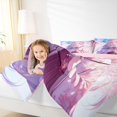 thumbnail image 4 of Feelyou Ancient Anime Girl Twin Comforter Sets, Blossoms Flower Floral Bedding Set, 2pcs, 4 of 8