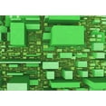thumbnail image 1 of Ahgly Company Machine Washable Indoor Rectangle Transitional Green Area Rugs, 2' x 4', 1 of 7