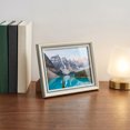 thumbnail image 4 of Unique Bargains Aesthetic Ins Wood Photo Frame Textured White 8" x 10", 4 of 6