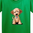thumbnail image 4 of Inktastic Kiniart Mini Goldendoodle Youth T-Shirt, 4 of 5