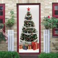 thumbnail image 3 of Juego de 2 piezas de pegatinas decorativas de árbol de Navidad 3D YONGSHENG, 3 of 5