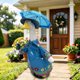 thumbnail image 5 of Fits 23 Inch Porch Gooses Dress Up Outfitse With Umbrella For Lawns Porch Gooses Outfits Floral Dress For Summer Outdoor, 5 of 6