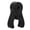Black, variant on Riousery Premium Folding Bicycle Stem Catcher Aluminium Alloy Front Tube Fixing Buckle Lightweight Stem Head Connector Fastener For Brompton 3sixty Bikes, Red (0.9x1.5 inches / 23x37 mm)