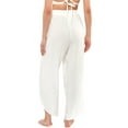 thumbnail image 2 of Jessica Simpson Women's Contemporary Solid Tie Waist Beach Cover up Pant Swimsuit, 2 of 2