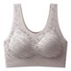 thumbnail image 3 of Brasier Sujetador Deportivo de Talla Grande con Accesorios Laterales Fruncidos Que Realza La Espalda para Mujer. Grande, 3 of 3