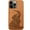 Cherry, variant on Baby Elephant - Engraved Wooden Phone Case: iPhone 15 Pro Max, Color: Cherry