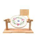 thumbnail image 5 of Adjustable Embroidery Hoop Holder, Crossstitch Supplies Rotated Embroidery Lap Stand With 3 Embroide, 5 of 5