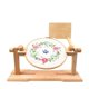thumbnail image 5 of Adjustable Embroidery Hoop Holder, Crossstitch Supplies Rotated Embroidery Lap Stand With 3 Embroide, 5 of 5