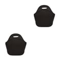 thumbnail image 2 of Yuarrent Bolsa de almuerzo duradera: diseñada para durar a través de la bolsa de almuerzo diaria para mujeres Bolsa de almuerzo para bebés negro 2piezas, 2 of 4