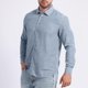 thumbnail image 5 of Ceisia Men's Oversize Flax Long-Sleeve Button-Down Shirt for Spring/Summer Casual & Smart Wear Gift, 5 of 6