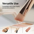 thumbnail image 4 of Liquid Blush Brush Angled for Cheek Makeup,Cream Foundation Contour Bronzer highlight Blending, Angled Face Makeup Tool (Multitask Face Brush), 4 of 17